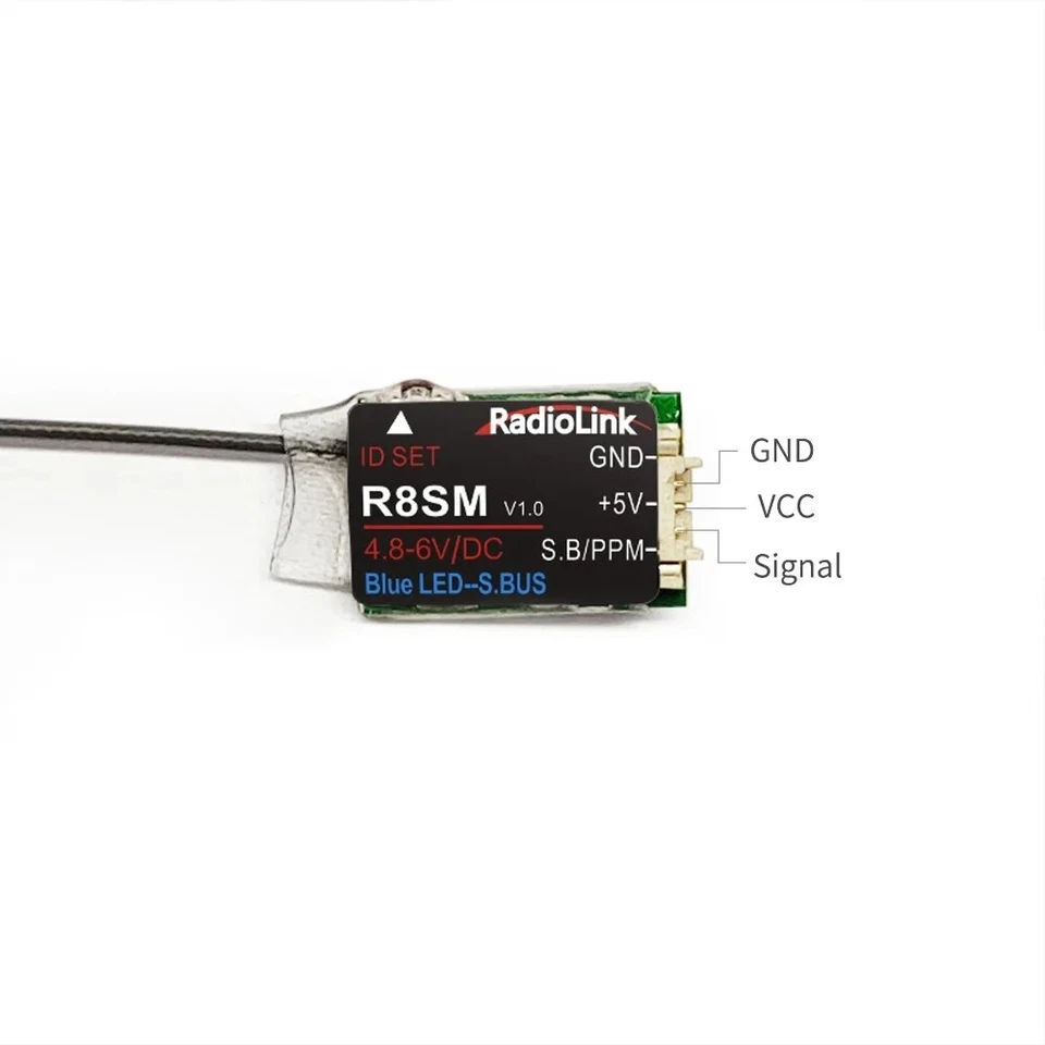 Radiolink R8SM 2.4GHz 8 Channels RC Receiver for T8FB/T8S Transmitter Controller - Image 4 of 4