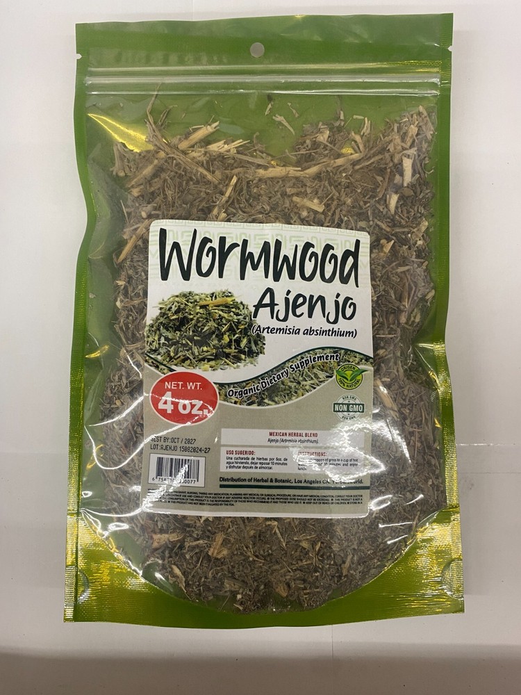 Ajenjo, Wormwood, Absinthe, Hierba Mastera  (Artemisia absinthium) | 4oz Bag