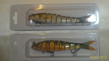 2 SWIMBAIT BAIT for SPINNING TROUT PIKE BASS PERCH in SEA LAKE - 23gr - 14cm
