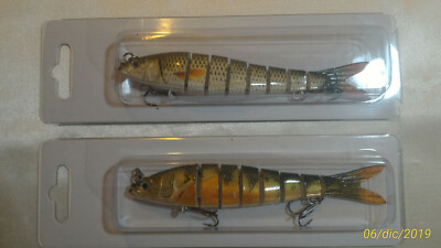 2 SWIMBAIT BAIT for SPINNING TROUT PIKE BASS PERCH in SEA LAKE - 23gr - 14cm