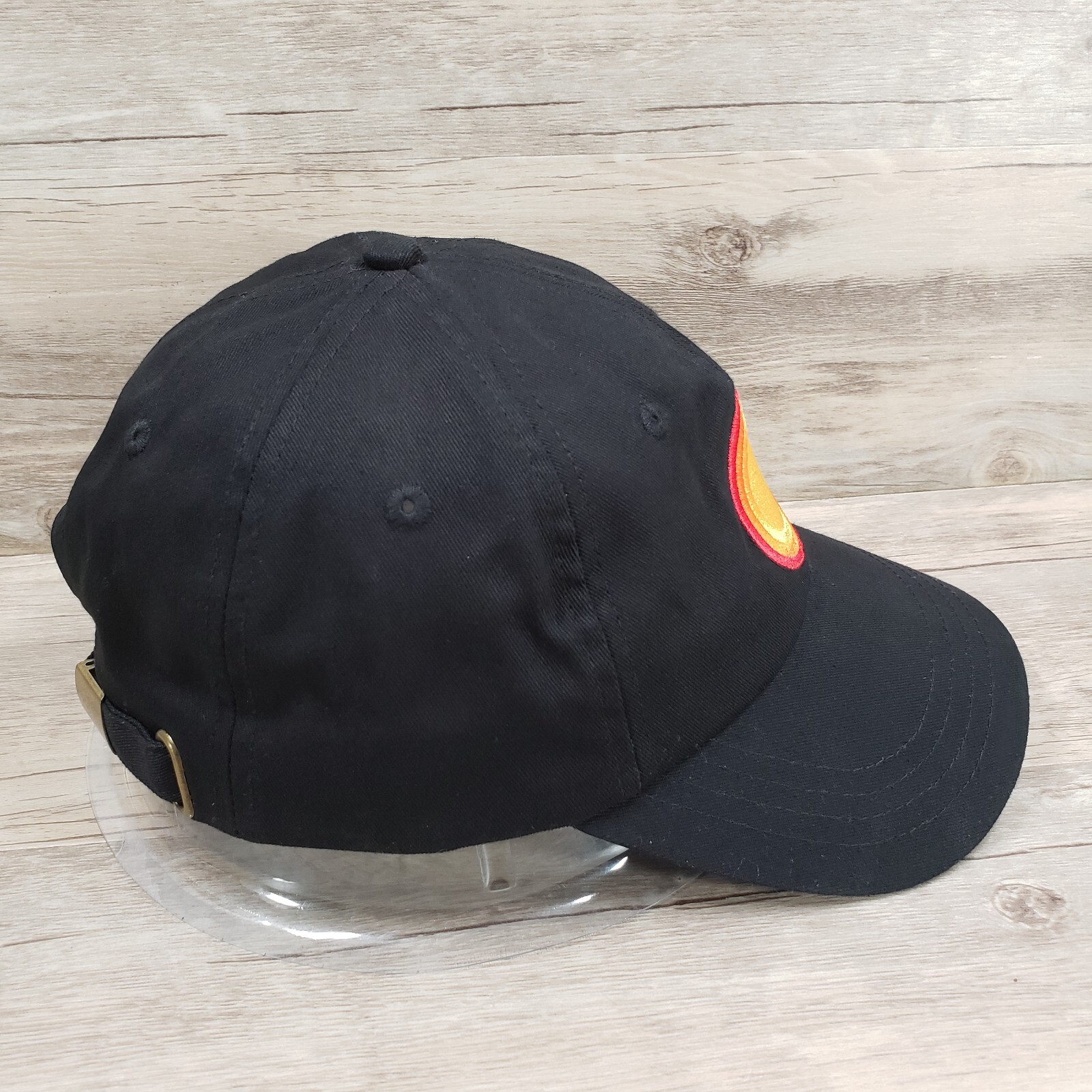 Sunset Hat Cap Strap Back Black Sun Embroidered C… - image 3