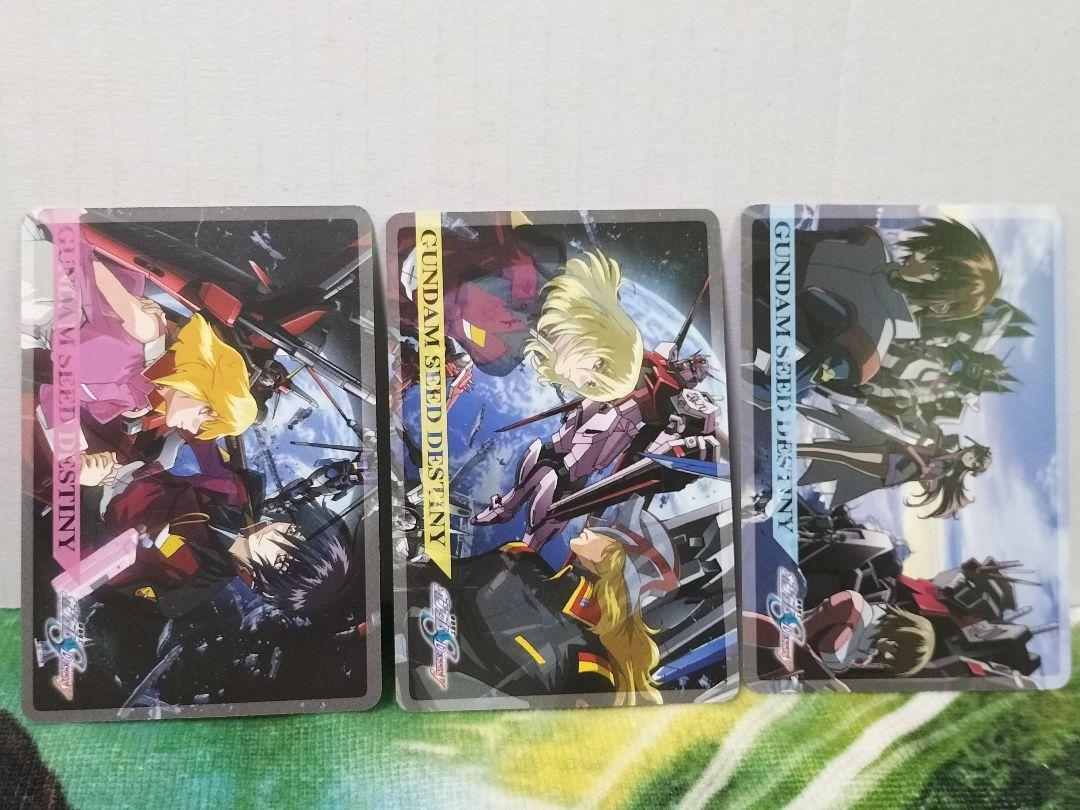 アテッサ新作モデル SEED Gundam DESTINY eBay | (3) Card Complete その他