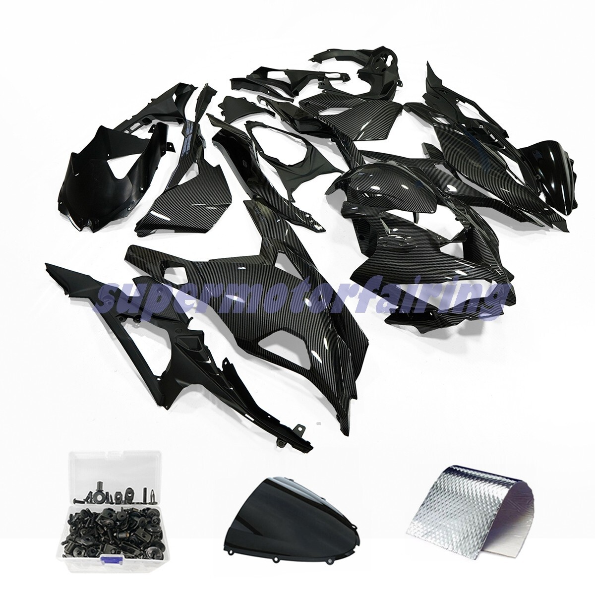 Carbon Fiber Fairing +Tank For 2023-2025 Kawasaki Ninja ZX4R ZX4RR