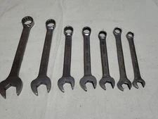 Set Of 7 Matco Tools Combination Wrenches Metric B17