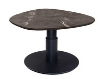 Vierhaus 1886 Couchtisch Rund Marmoroptik Extrem HöHenverstellbar Mit Rollen