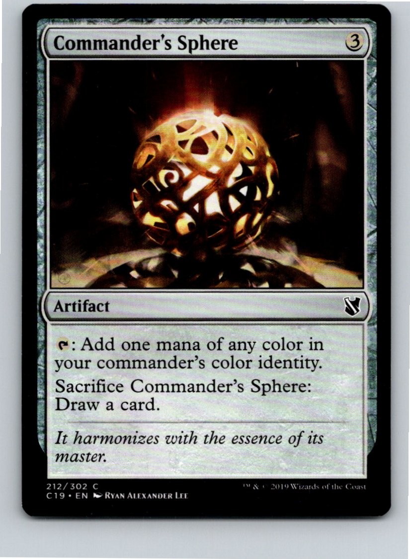 Magic the Gathering Commander's Sphere Commander 2019 MTG Free Shipping!