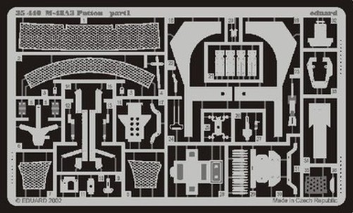 Eduard 35440 1/35 Patton for TAM Photo Etch Detail Set