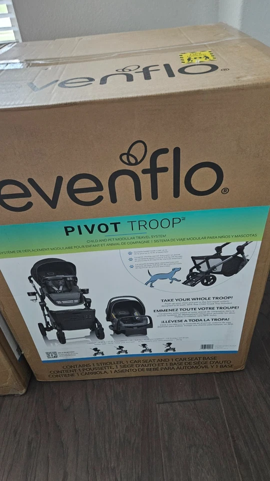Evenflo Pivot Modular Travel System- Desert Tan - Image 3 of 3