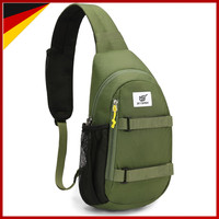 Brusttasche UmhäNgetasche Sling Bag Klein FüR Herren Damen Reisen Wandern