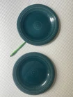 Set of Two Fiesta Ware Juniper Dinner Plates 10.5 inches
