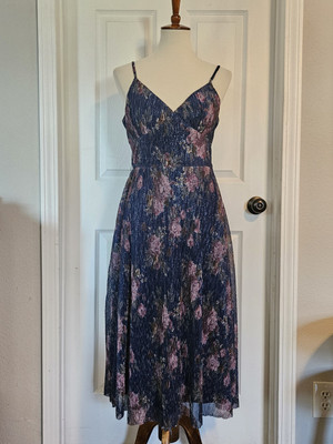 morilee dresses bridesmaid Navy V-Neck High Low Satin Tea Length Bridesmaid Dresses With Pockets