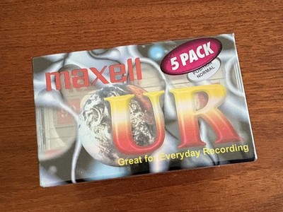 5 Pack Maxwell UR Position IEC /TYPE I Normal 90 Kassetten   OVP SEALED