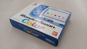 Bandai WonderSwan Swan Crystal Blue Violet Console System Japan Collection used