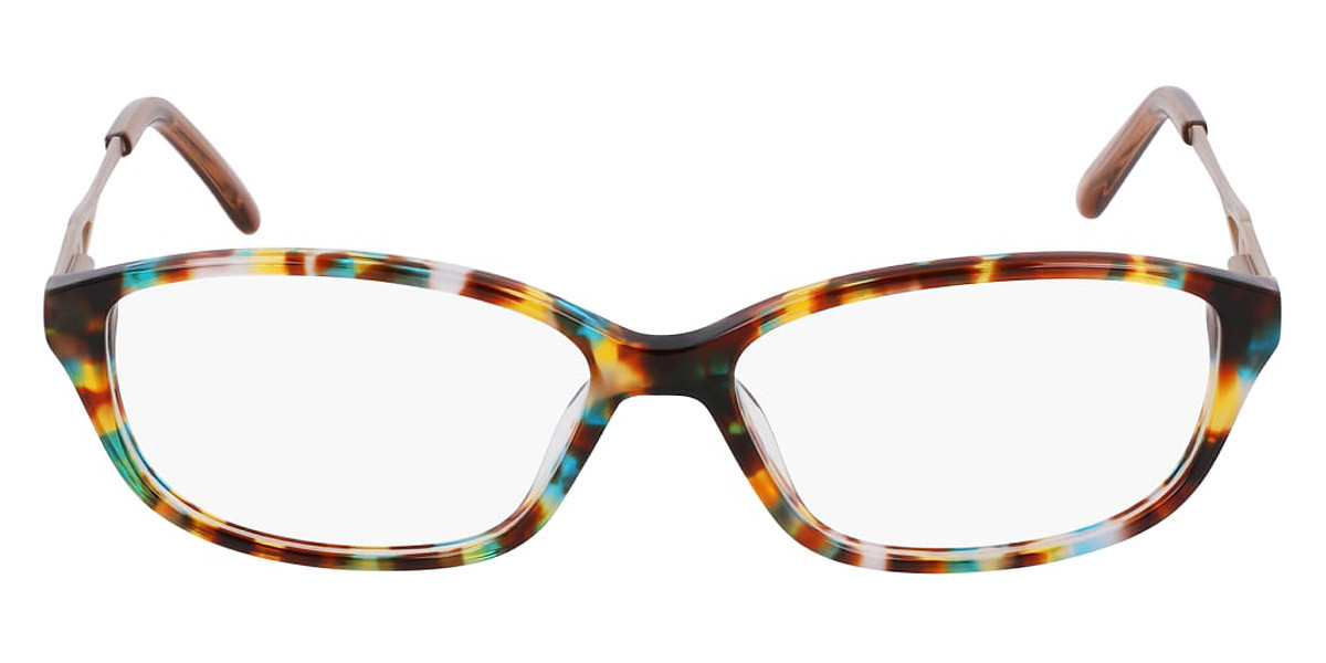 Marchon NYC M-5027 Женские очки с блестящей синей черепахой 54 мм, новые, 100% подлинные