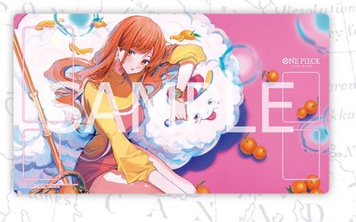 One Piece Nami Zeus Playmat BANDAI CARD Fest 2025 Multicolor