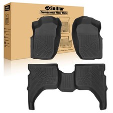 Fits 2001-2004 Toyota Tacoma Double Cab Tpe 3d Front 2nd Row Floor Mats Liner