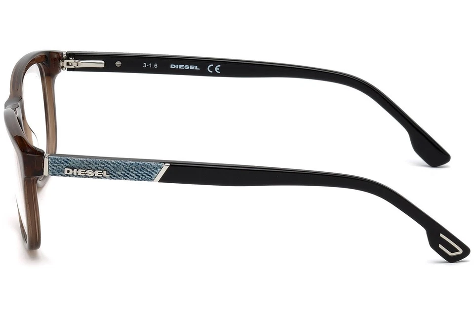 Gafas rectangulares Diesel DL5172 048 marrón/denim Foto 2 de 4