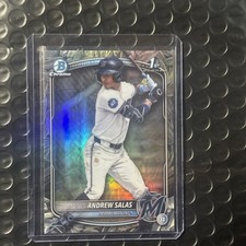 2025 Bowman Chrome - Andrew Salas Snack Pack Sunflower Seeds BDC-156