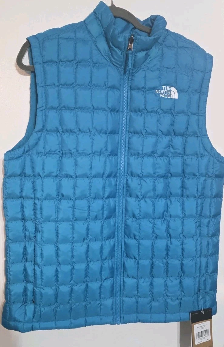 The North Face Mens Thermoball Insulated Vest Alkaline Blue Size Large NWT
Opens in a new window or 