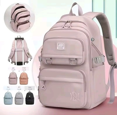 Rucksack Rosa Damen Große Kapazität Für Schule Und Reisen 