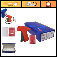 Fine Tagging Gun Kit with 5000 Barbs & 4 Replacement Needles - Perfect for Retai