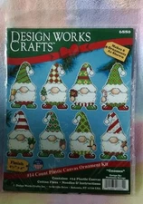 Design Works Crafts 'GNOMES' Plastic Canvas Ornament Kit #6880