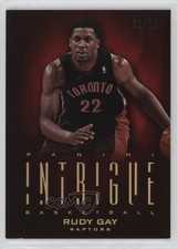 2012-13 Panini Intrigue Gold /10 Rudy Gay #58 1by8