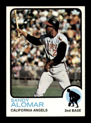 1973 Topps #123 Sandy Alomar   NM/NM+ X3717555