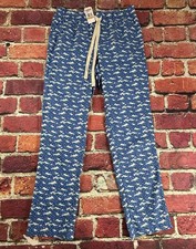NEW Vineyard Vines Christmas Pajama Pants Mens Small Whale Mountains Loungewear