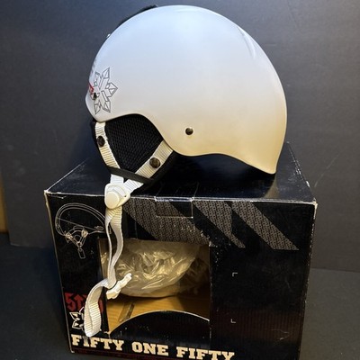 New 5150 Fifty One Fifty White Helmet Ski Snowboard Adult Medium 55-59 Cm SS