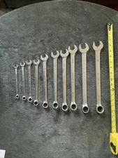Matco Combination Wrench Set, 10pc, Sae….see Pics For Sizes….ddd