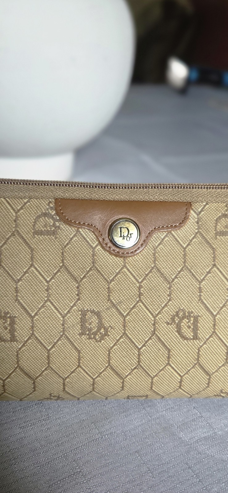 Dior Leather Clutch Bag for Women Elegant & Timeless