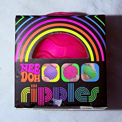 Authentic Schylling Needoh-Mini Ripples- 1.25'' Pink HTF SEALED