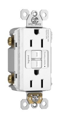 Legrand/P&S 15 Amp GFCI, Self Testing, SafeLock  Tamper Resistant   SHIPS FREE 