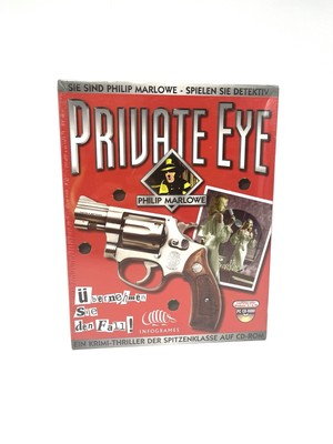 Private Eye PC CD-ROM Big Box - BRANDNEU & OVP - SEALED - Top 