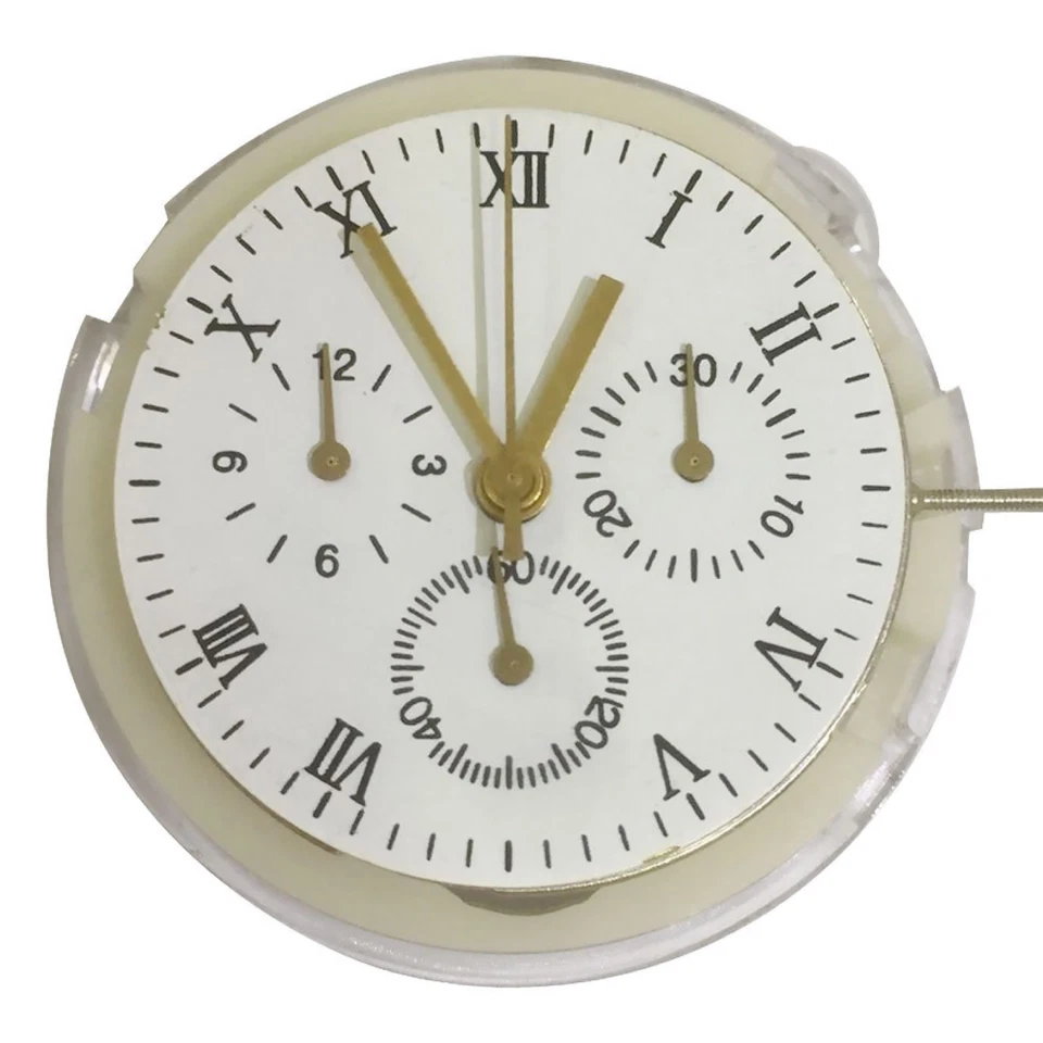 30.4mm 28,800bph Auto Mechanical Watch Movement Chronogrpah For Asian ETA 7753 D - Image 2 of 4