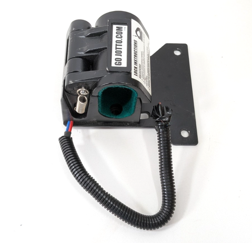 Jotto Desk Shotgun Gun Lock Police Patrol Car 12V with Lock Gun Rack ...