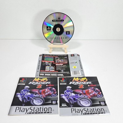 Moto Racer 2 (PSone, 2000) PS1 Sony PlayStation Motorradrennen Autorennen Rennen