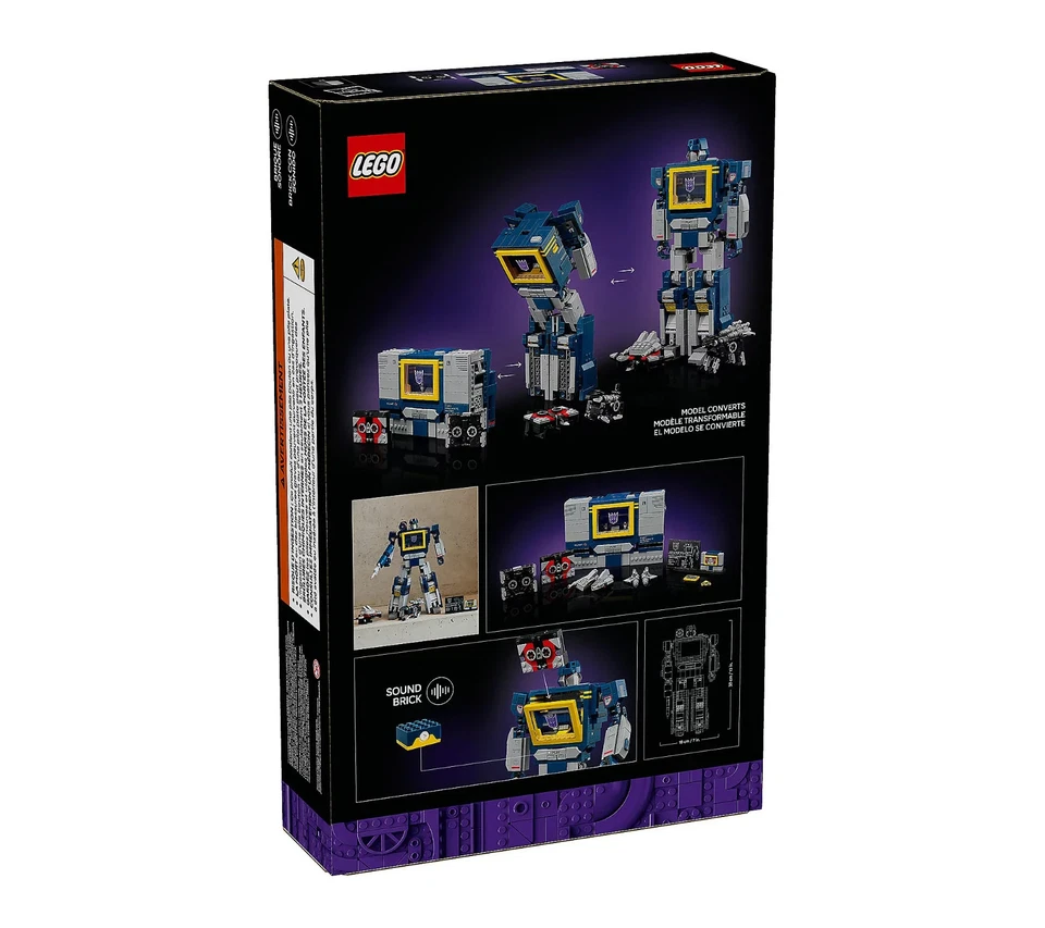 GRAN VENTA - LEGO Icons Transformers: Soundwave Model Kit Set de construcción para Foto 3 de 4
