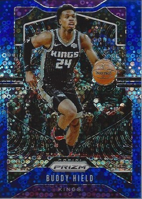 2019-20 Panini Prizm Prizms Fast Break Blue #127 Buddy Hield /175 - BSK
