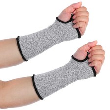 2 Pairs Cut Resistant Sleeves Arm Protection Sleeves