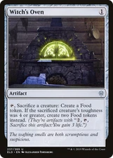 Witch's Oven #237 (Damaged) Throne of Eldraine ELD Magic MTG