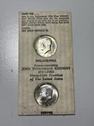 1964 P & D Kennedy Half Dollar Tidy House Set Flashy Coins