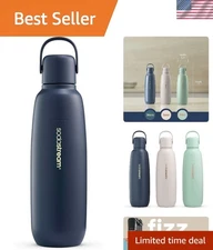 Carbonating Bottle Stainless Steel Travel Bottle Fizz and Go 09L