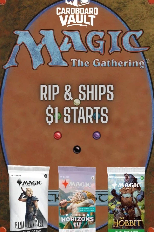Fresh MTG cards | Rip & Ships | $1 starts