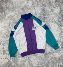 Vintage Adidas Sport Track Jacket 80s 90s Trefoil Logo