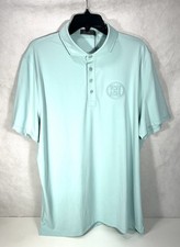 G/Fore Embossed Circle G s Seaglass X-Large Men's Golf Polo Shirt New W/Tags