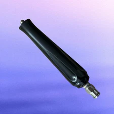 Smart Parts Shocker SFT Gas Through Grip Gloss Black Foregrip Paintball Marker