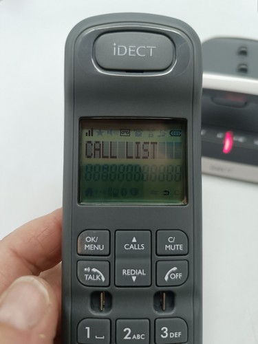 IDECT LOOP PLUS CORDLESS PHONE ANSWER MACHINE & CALL BLOCKER WHITE - Photo 5/11