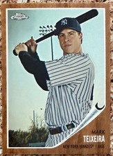 2011 Topps Chrome MARK TEIXEIRA 1962 Insert 28/1962 #C160